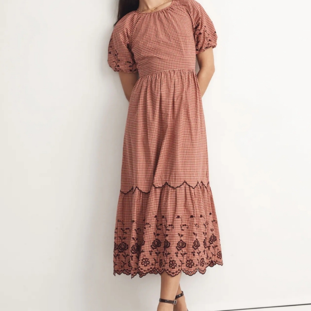 Madewell Gingham Dress